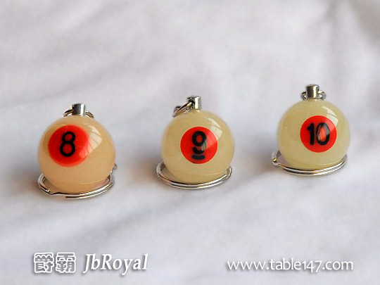 進(jìn)口夜光球鑰匙圈1