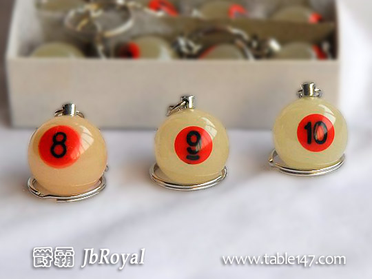 進(jìn)口夜光球鑰匙圈1