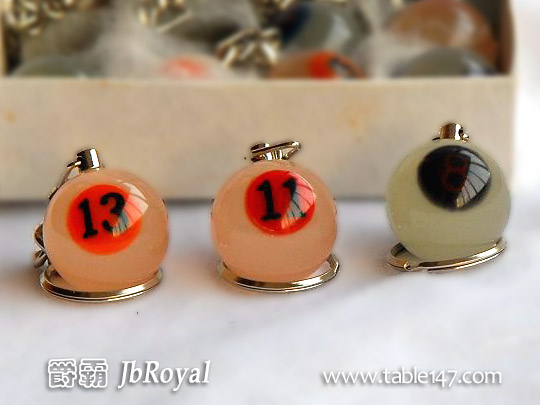 進(jìn)口夜光球鑰匙圈2